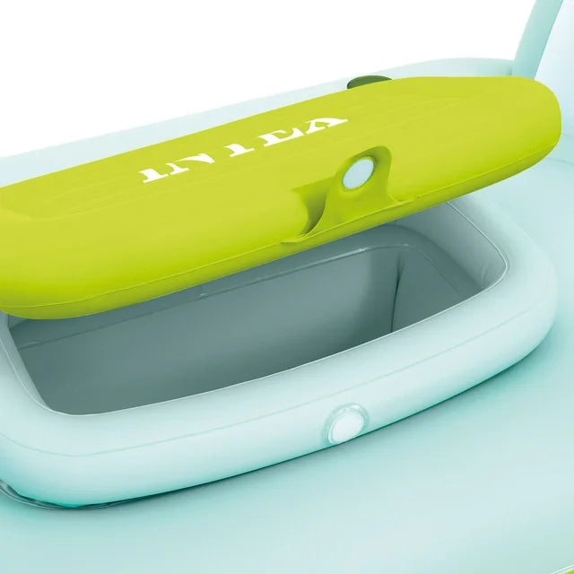Intex Seascape Island Water Lounge with Built In Cooler and Backrests