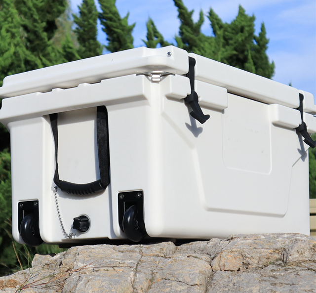 Heavy-Duty Cooler, 65 Quart, 5-Day Ice Retention, White