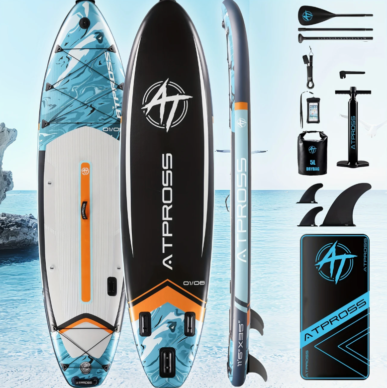 11'6" Inflatable Paddle Board Package
