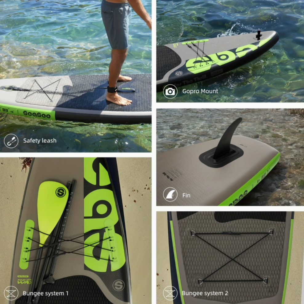 11' Inflatable Stand Up Paddleboard