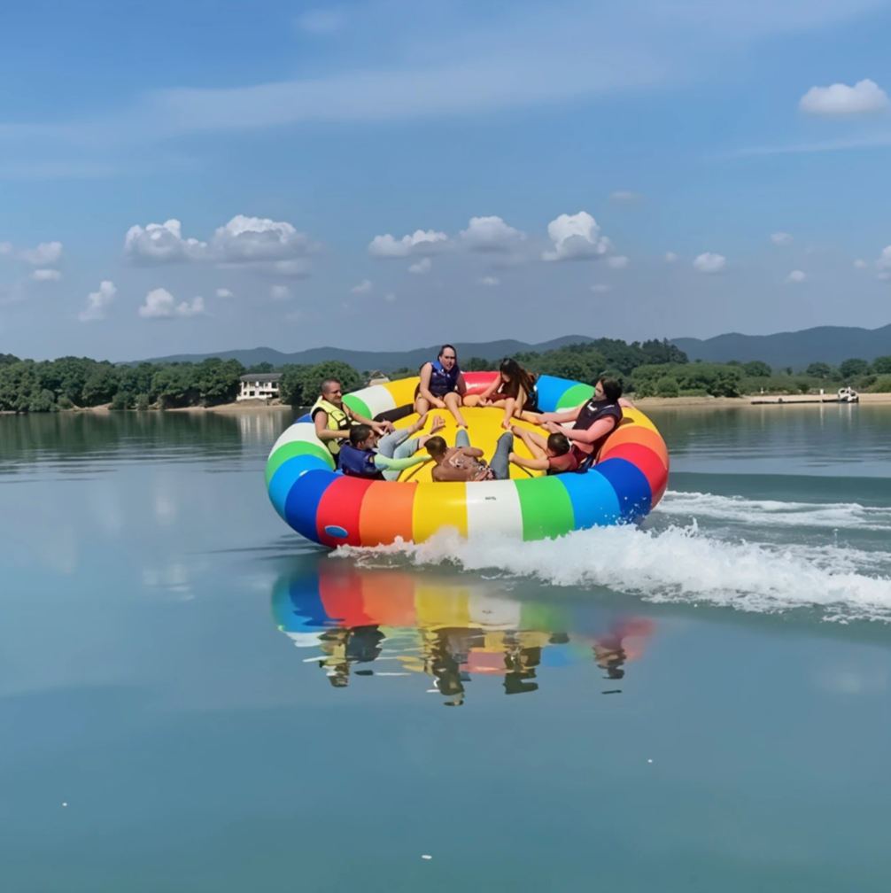 5-Person Inflatable UFO Towable Tube