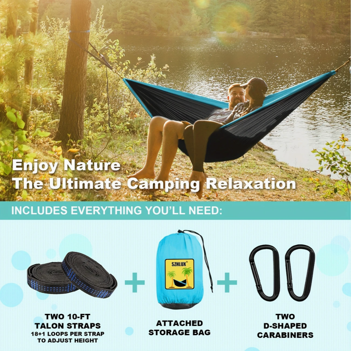 Portable Camping Hammock