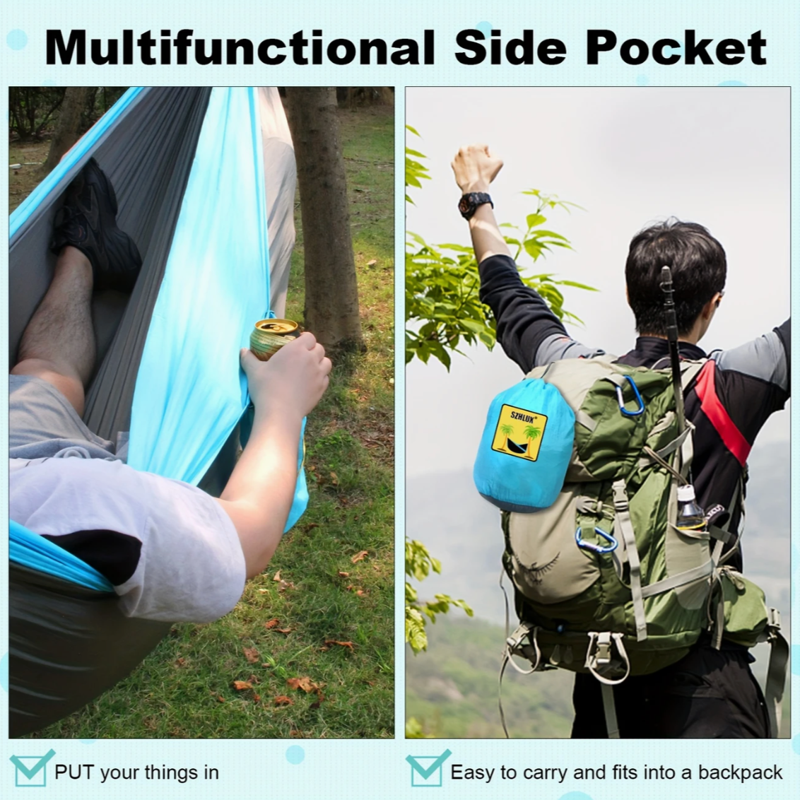 Portable Camping Hammock