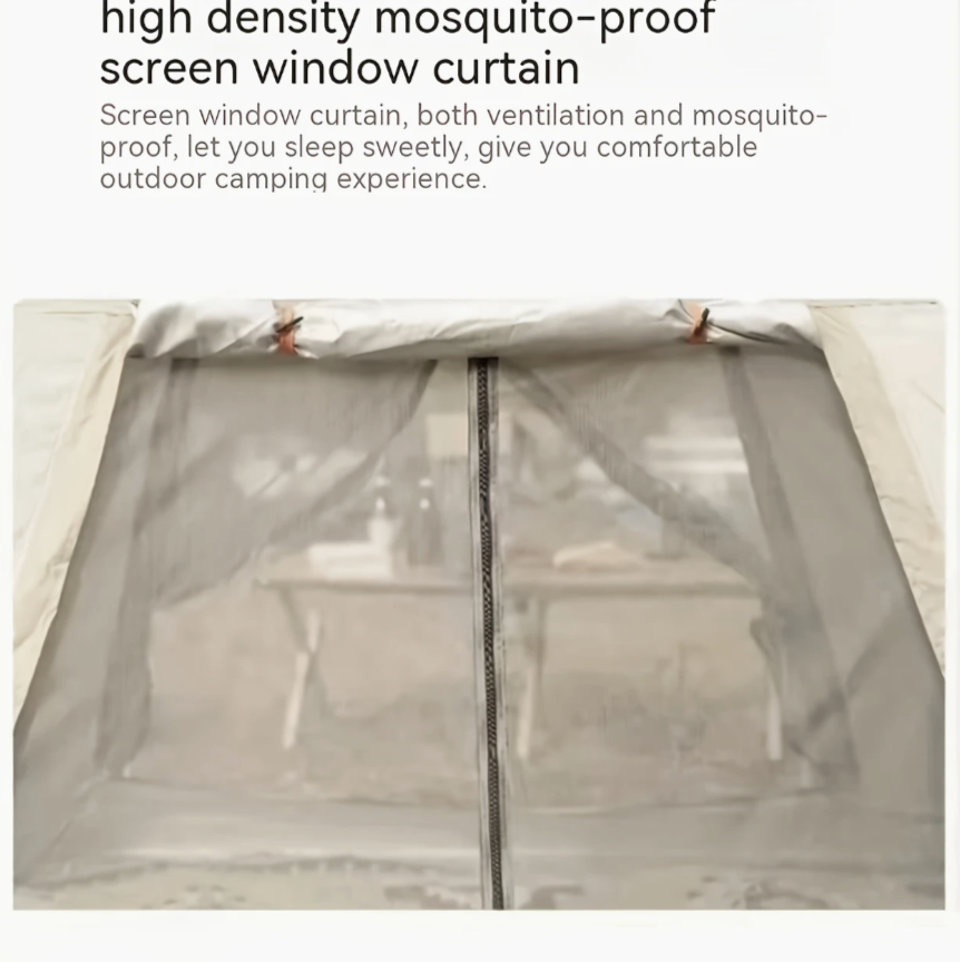 8-Person Family Tent with Canopy & Mosquito Netting