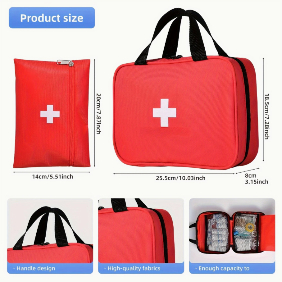189-Piece Waterproof First Aid Kit