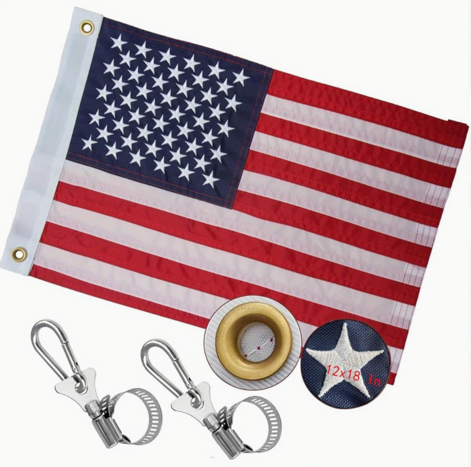 12" x 18" American Flag