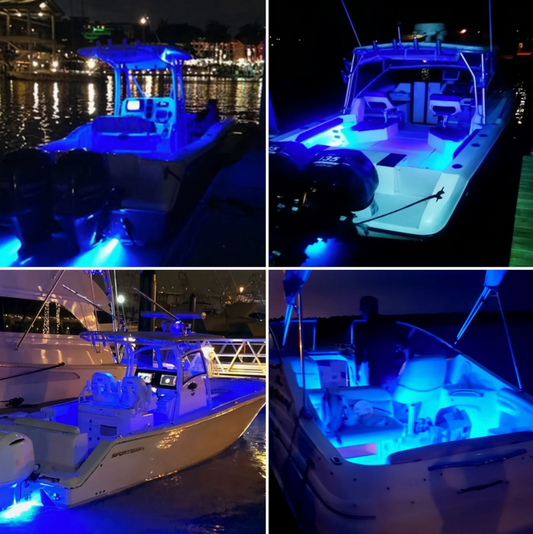 Blue LED Marine Accent Lights