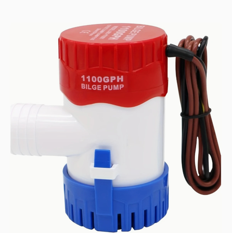 1100 GPH 12V Electric Submersible Bilge Pump