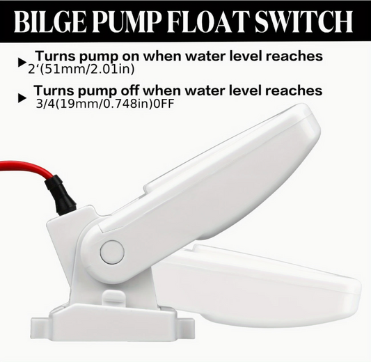 Automatic Bilge Pump Float Switch 12V/24V/32V