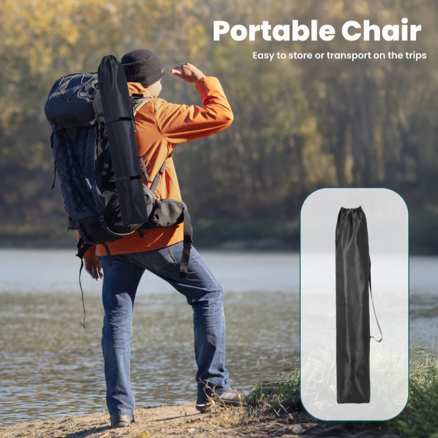 Heavy-Duty Folding Camping Chair