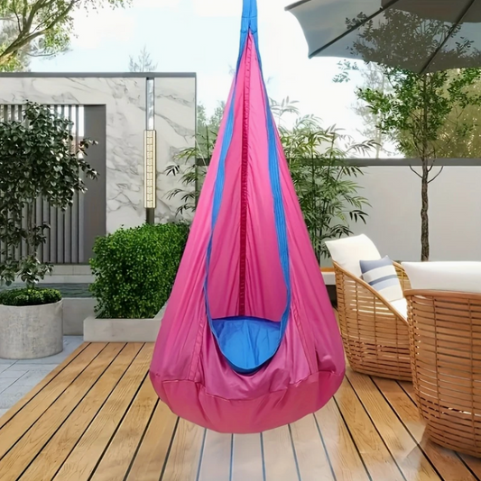 Inflatable Hanging Chair with Cushion – Portable Comfort for Indoors & Outdoors