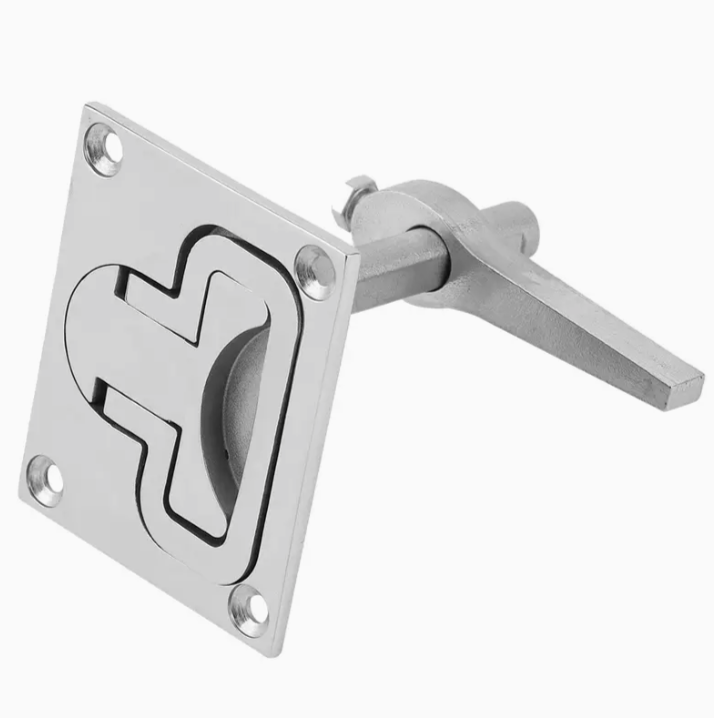 Stainless Steel Flush Mount Hatch Latch – Marine Grade Hardware