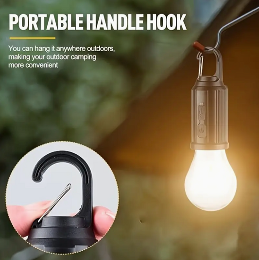 Solar Camping Lantern with Type C Charging 3 Mode LED Tent Light, Hanging Hook and Flashlight USB or Solar Rechargeable for Outdoor, Emergency, Decor