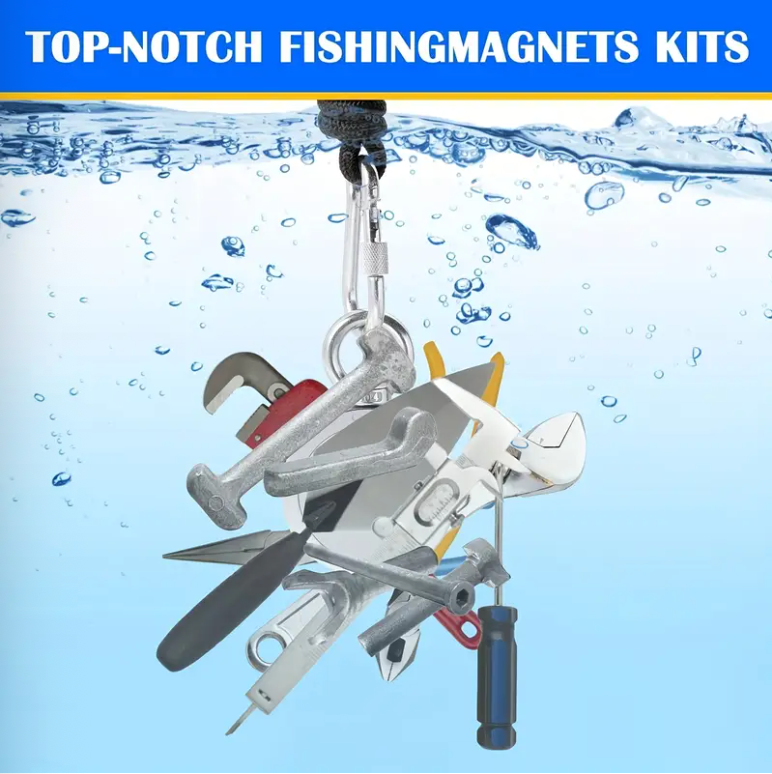 Fishing Magnet 1000LBS(453KG) Double-Sided Neodymium Magnet
