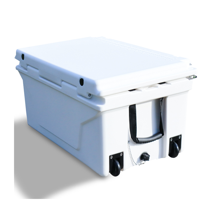 Heavy-Duty Cooler, 65 Quart, 5-Day Ice Retention, White