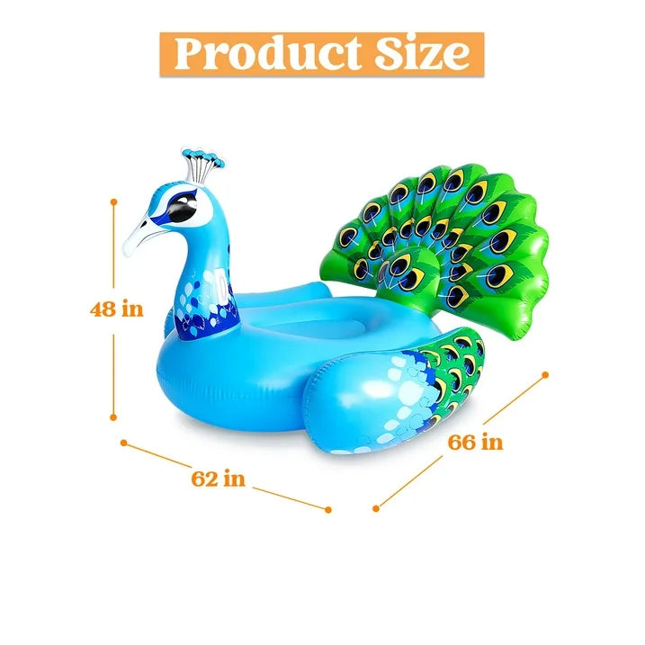 Inflatable Peacock Float