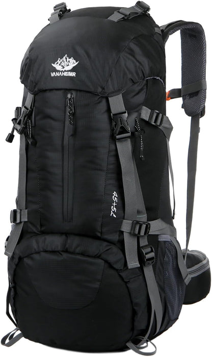 50L Hiking Backpack Men Camping Backpack with rain cover 45l+5l Lightweight Backpacking Backpack Travel Backpack