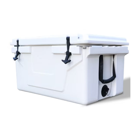 Heavy-Duty Cooler, 65 Quart, 5-Day Ice Retention, White