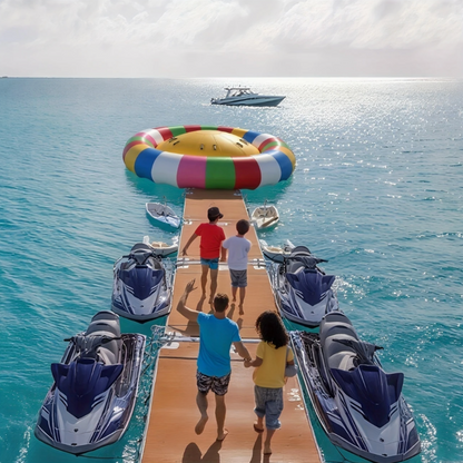 5-Person Inflatable UFO Towable Tube