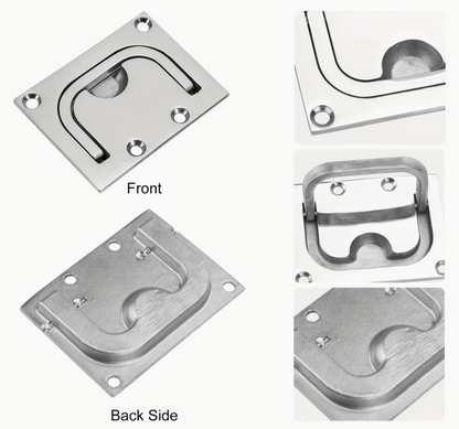 Stainless Steel Marine Hatch Ring Pull Handles