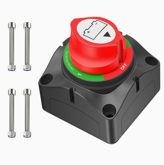 Heavy-Duty Battery Disconnect Switch (12V–48V)