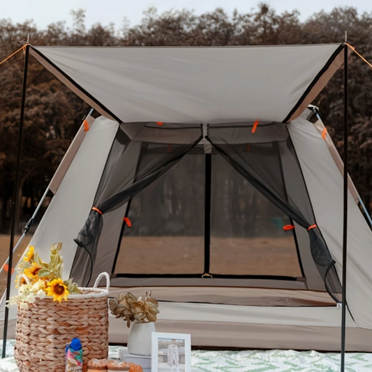 8-Person Family Tent with Canopy &amp; Mosquito Netting