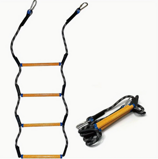 4-Step Heavy-Duty Boat Rope Ladder