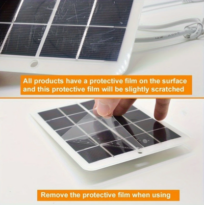Foldable Solar USB Charging Pads