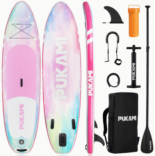 10'6" Pink Inflatable Stand-Up Paddle Board