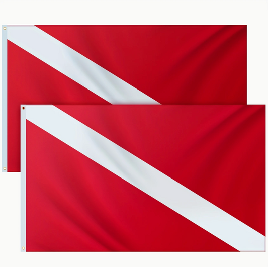 3x5 ft Dive Flag – 2-Pack