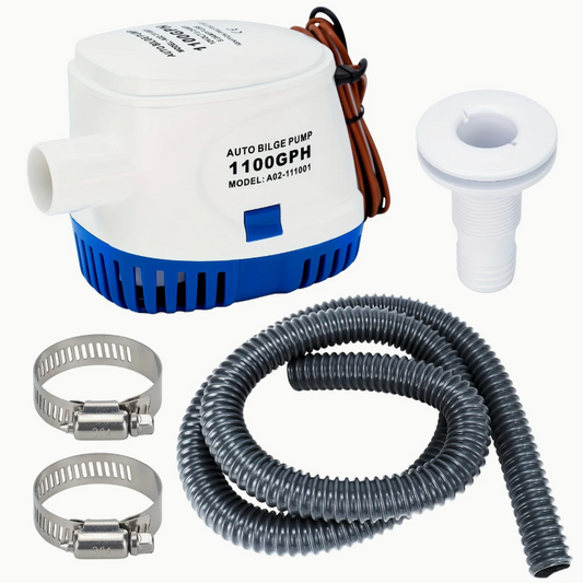 1100 GPH Automatic Bilge Pump Kit