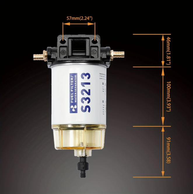 Fuel Filter Water Separator – S3213 Replacement for Mercury Outboards