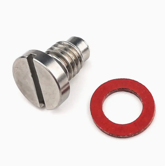 Magnetic Stainless Steel Plug Marine Screw with Red Seal Gasket for Yamaha Outboard Motor Engine Boat Parts 90340-08002