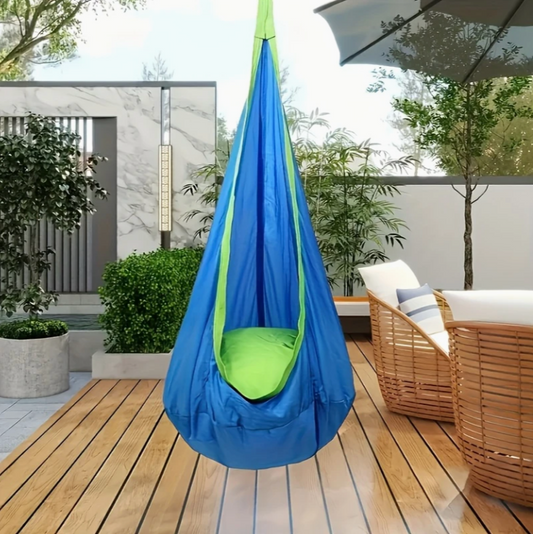 Inflatable Hanging Chair with Cushion – Portable Comfort for Indoors & Outdoors