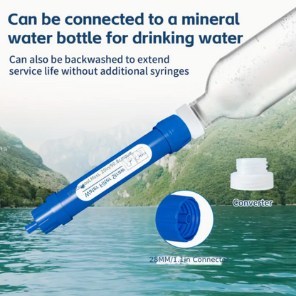 Gravity Water Filter System – 1.59-Gallon Capacity with Built-In Purifier
