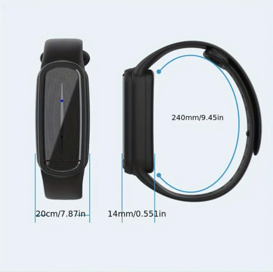 Mosquito Repellent Bracelet – USB Rechargeable, Chemical-Free (2-Pack)