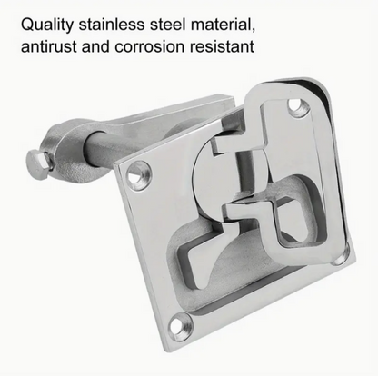 Stainless Steel Flush Mount Hatch Latch – Marine Grade Hardware