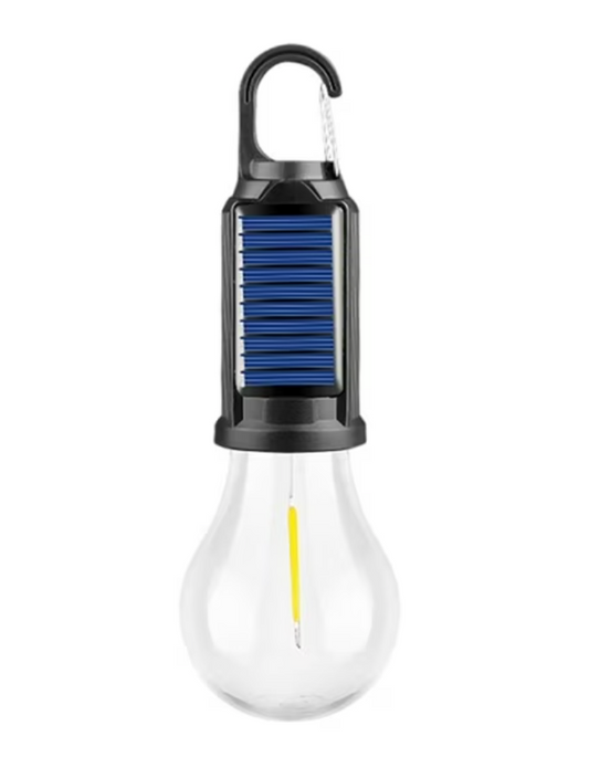 Solar Camping Lantern with Type C Charging 3 Mode LED Tent Light, Hanging Hook and Flashlight USB or Solar Rechargeable for Outdoor, Emergency, Decor