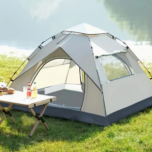 3–4 Person Automatic Pop-Up Camping Tent