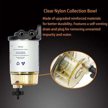 Fuel Filter Water Separator – S3213 Replacement for Mercury Outboards