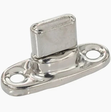 12-Set Canvas Fasteners - Twist Stud with 2 Hole Screw Base